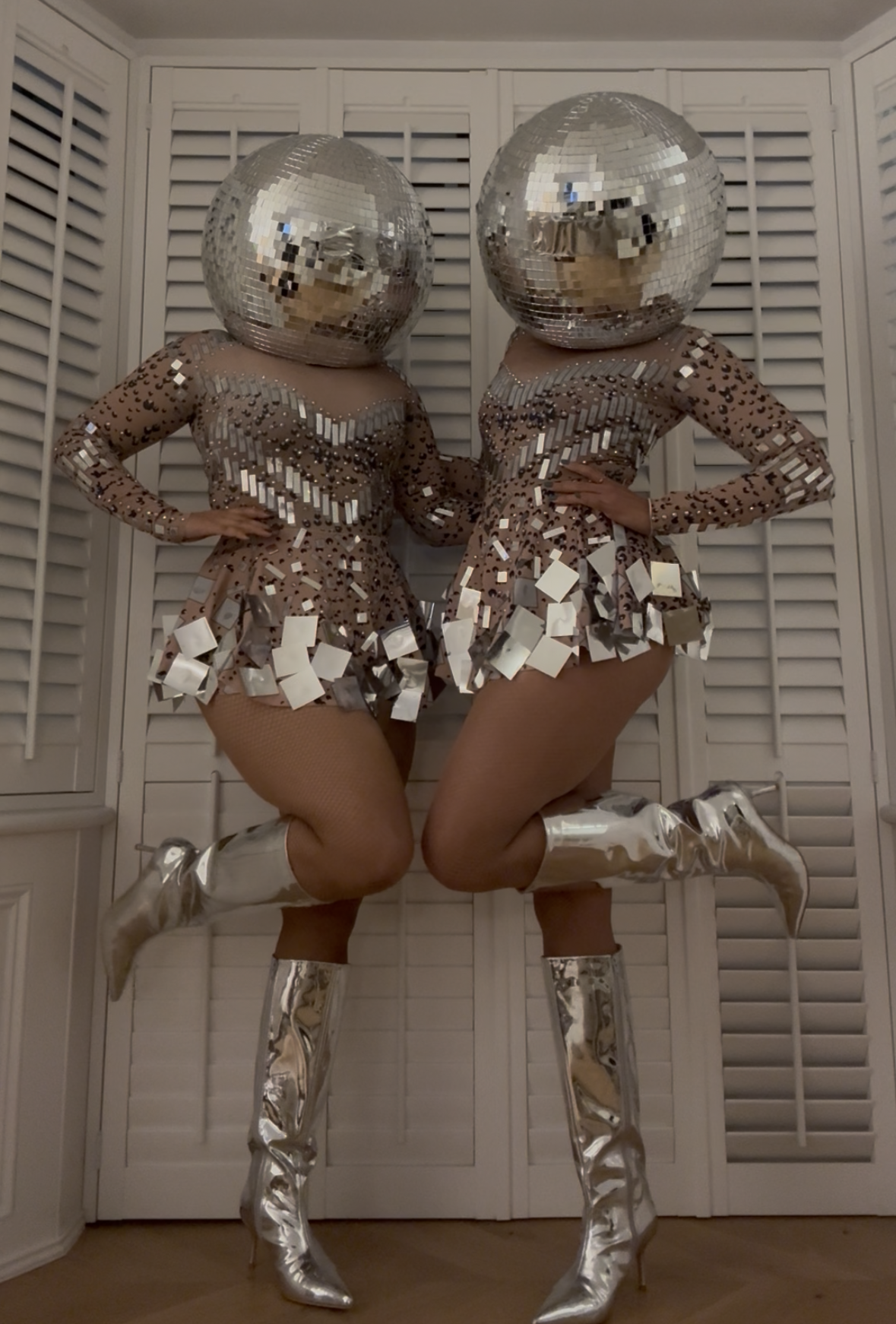 🪩 Disco Ball Divas in Action! 🪩